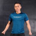 T Shirt Men Sports Summer New Style Men's T-shirts Quick Dry Fit Fitness Men's Mma Clothing Short Sleeve Camisetas. 