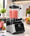 BOMA Commercial Blender with Soundproof Cover | Smoothie and Juice Maker. 