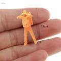 1/64 Scale Model People Resin Diorama Figures for Building Decoration Layout. 