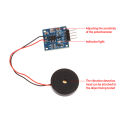 5V Piezoelectric Film Vibration Sensor Switch Module TTL Level Output Cuilei. 