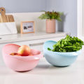 Rice Sieve Plastic Colander Kitchen Drain Basket with Handles Rice Bowl Strainer Strainer Basket Sink Drain Kitchen Tools. 