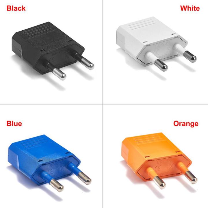1pcs US To EU Plug Adapter Converter American Japan Euro European Type C Travel Adapter Power Electric Plug Sockets AC Outlet