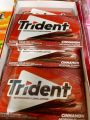 Trident BubbleGum 14 Sticks Sugar Free Gum Cinnamon Artificial Flavor. 