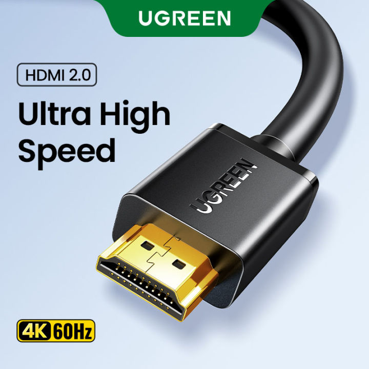 Ugreen High Speed HDMI Cable for Xiaomi Mi Box PS4 HDMI Splitter HDMI Switch Cable Adapter Gold Plated Port 4K 1080P 3D Cable HDMI