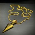 Arrow Pendant Necklace for Men Women. 