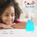 Criacr 150ml Essential Oil Diffusers, Aromatherapy Diffusers with 7 Colorful LED Lights, Adjustable Mist Mode, BPA-Free, Waterless Auto Shut-off Humidifiers, for Home, Yoga, Office, Spa, Baby. 