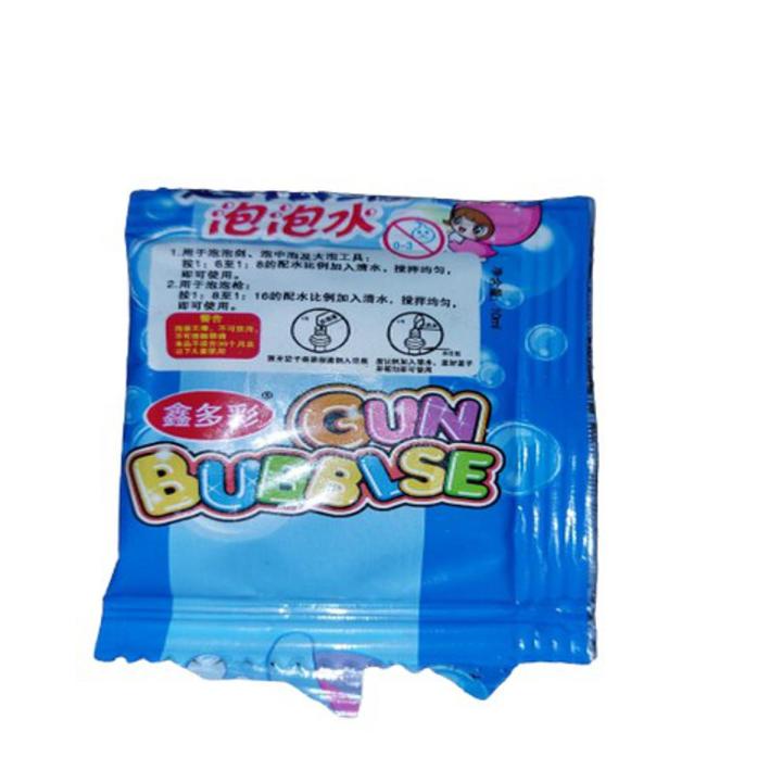 Bubble Machine Refill Liquid Packet Pack of 10 BY HK DEALER