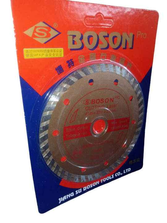5-Pack 5-Inch Diamond Tile Saw Blades - 125mm Dry/Wet Cutting Blades For Porcelain & Ceramic Tiles