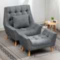 Pinzy Sofa with Sofa Stool /Fancy Chair. 