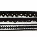 Fabric lace Black Choker Necklace Adjustable For Girl/Women. 