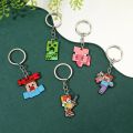 【Best value for money】 Cartoon 3D Minecraft Keychain Soft PVC My World Keyring Pendant Bag Accessories Kids Gift.