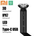 XIAOMI MIJIA Electric Shaver S500 Portable Flex Razor3 Head Dry Wet Shaving Washable Beard Trimmer +  Mi Electric Shaver S300/S500/S500C Replacement Head. 