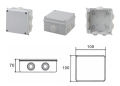 4x4 Inch / 6x4 Inch Waterproof Junction Box for CCTV Supply. 