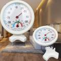 Round Small Indoor Analog Temperature Humidity Meter Thermometer Hygrometer. 