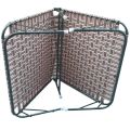 Single Folding Bed Strong Home Bed | Rubber Grips | 6 Leg Support | Guest Bed | Multipurpose  (3Ft X 6Ft). 