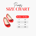 Ladies Bow Style Pumps, Feather Light Comfort, Red, Olive Green, Black, Elegant Footwear. 