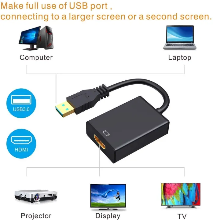 ABLEWE%20USB%20to%20HDMI%20Adapter,%20USB%203.0%20/%202.0%20to%20HDMI%201080P%20Video%20Graphics%20Cable%20with%20Audio%20for%20PC%20Laptop%20HDTV%20Projector%20Compatible%20with%20Windows%20XP%207/8%20/%208.1%20/%2010%20NOT%20For%20M%C4%81c%20-%20Image%203