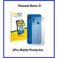 2Pcs Huawei Nova 3i Back Matte Protector Soft Skin Sheet Soft Film Protection For Huawei Nova 3i. 