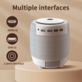 Smart Mini Projector H9 Meterle Android 11 Full HD Projector Native 1080P 4K Support 5G WiFi 6 Bluetooth 5.2 Home theater Movie Projector Electric Focu Auto Keystone For PC/Lap/PS5/iphone/android can connect with the all phone. 