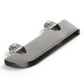 20-Piece Stainless Steel Double Flywheel Mountain Word Slot Sliding Door Track Glass Pulley Hardware Accessories. 