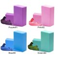 Yoga Blocks Stretch Strap Sets Gym Foam Brick Stretching Belt Body Shaping Training Exercise Fitness Gym Accessories. 