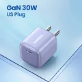【30W GaN USB-C】 UGREEN 30W GaN Charger PD Fast USB Type C Wall Charger USB C PD3.0 QC3.0 Quick Charging For Samsung Galaxy S24 S23 Ultra/A iPhone 16 15 Max Pro OPPO Reno 12 11/A/Find N Xiaomi 15 14 Pro Redmi K70 60 Pro Huawei Mate 70 60/Pura 70 60/nova 13. 