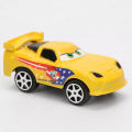 Pack of 4 - McQueen & Friends Plastic Pixar Cars set. 