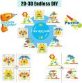 Electric Drilling Screw Puzzle games Toy Boys Girls 3D Construction Drill Screw Toys Set Creative Educational learning toy Blocks for kids Tool Kit Toys Gifts for Kids. 