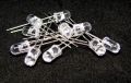 20 pcs Green LED Light Emitting Diode 5mm LED Bulbs 3 Vlot 20MA for Electrical Circuitry and Parts. 