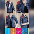 LA CASA Denim Jacket For Women - Full Sleeve Blue Jeans Jacket for Girl. 