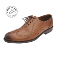 Dejavu Premium Range Brown Leather Shoes by Sole in Box. 