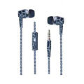 Reliable Zebra Super Sound Handsfree In Ear Wired Earphones With Multicolour 2 In 1. 
