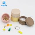 GOIKEA Silicone Storage Box Compact Silicone Travel Storage Box for Jewelry Cosmetics Space-saving Multi-purpose Organizer Case Silicone Travel Case. 