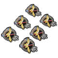 Embroidery Cloth Sticker 6pcs Stickers DIY Eagle Badge Pattern Iron On Patches for Clothes Handicraft Mending Decoration. 