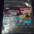 Pack of 20 small size Freezer bags / Plastic zip bags /  Zip lock bags / Antibacterial Freezer plastic slider ziplock bags. 