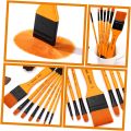 keep smiling 7Pcs Paintbrush Art Paintbrush Wooden Art Accessories Brush Paint Brush Painting Supplies Painting Brush kit Oil Paintbrush Paint Brushes Acrylic Paint Brush. 