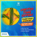 Sialkot Football – Professional Match & Practice Soccer Ball | Hand-Stitched PU Leather | Official Size 5, 4 & 3 | Long-Lasting & Soft Touch FOOTBALL. 