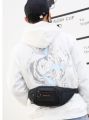 [HLNB]Fanny Pack Cross Body Sling | Waist Hip Pack Belt Bag with Adjustable Strap for Travel Sport Running Men Women. 