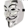 Halloween Vendetta Masquerade Horror Mask Hacker Male/Female V Character Vendetta Mask. 