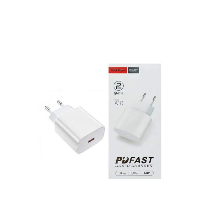 PD Charger Tranyoo A10 PD 20W Fast Type C Charger