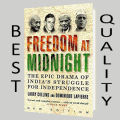 Freedom at Midnight Book by Dominique Lapierre and Larry Collins. 