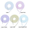 1.55m USB Data Charging Line Cable Protector Wrap Cable Organizer Spring Design Winder Protection Rope. 