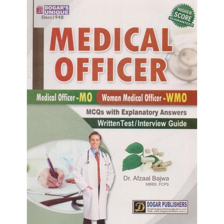 Medical Officers & Woman Medical Officer Recruitment Guide by Dr ...