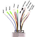 36v/48v 350w dc electric bicycle e-bike scooter brushless dc motor controller. 