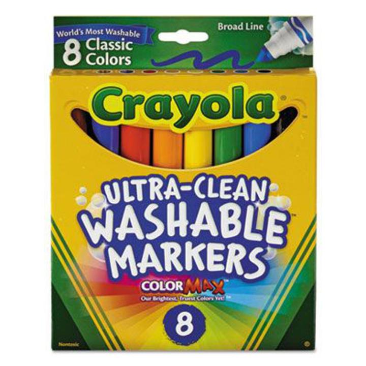 Crayola Ultra-Clean Washable Markers 8Pack