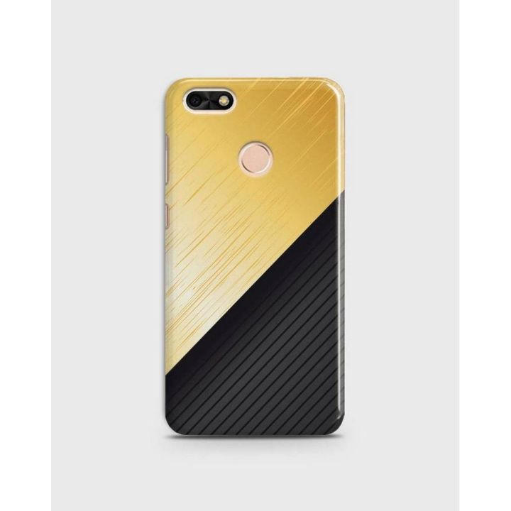 Huawei G9 Lite Cover 3d Hard case Gold Metallic Print - 1cover2139