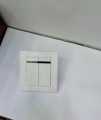 Electric sheet Button 2 gang 3x3. 