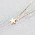 World Wide Gold Star Necklace Pendant for Girls & Women. 