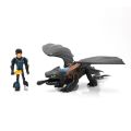 New Anime How to Train Your Dragon 3 Action Figure Fury Night Fury Toothless White Dragon Model Toys. 