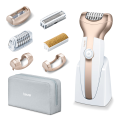 Beurer HL 70 epilator  (Epilating, shaving and exfoliation all in one device). 